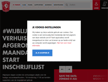 Tablet Screenshot of fctwente.nl
